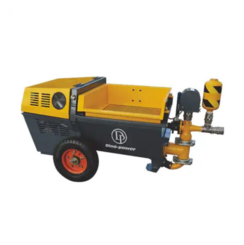 DP-UB30P Single Cylinder/DP-UB80P Dual Cylinder Cement Mortar Sprayer with Piston Pum