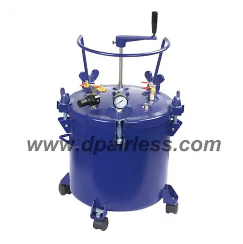 Hand Mixing Paint Pressure Tanks Manual Agitator