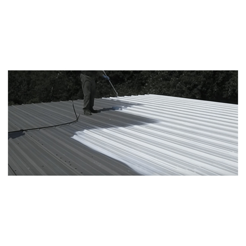 Painting EPOX-Z NRG Cool Roof Coating with DP-9800E paint sprayer