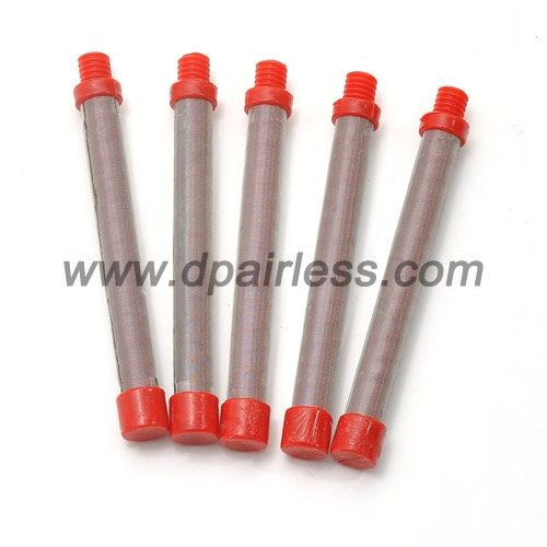 What does the spray gun Filter do?