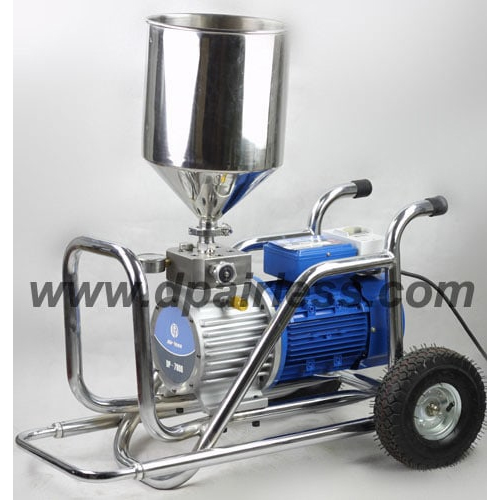 What is the advantages of the DC motor on airless paint sprayer?