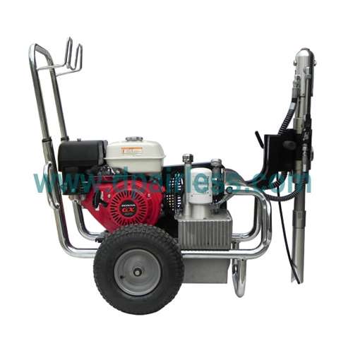 Which Airless Sprayer can be used for SikaTop Seal-107?