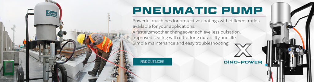 What’s the main application for the pneumatic airless paint sprayer?