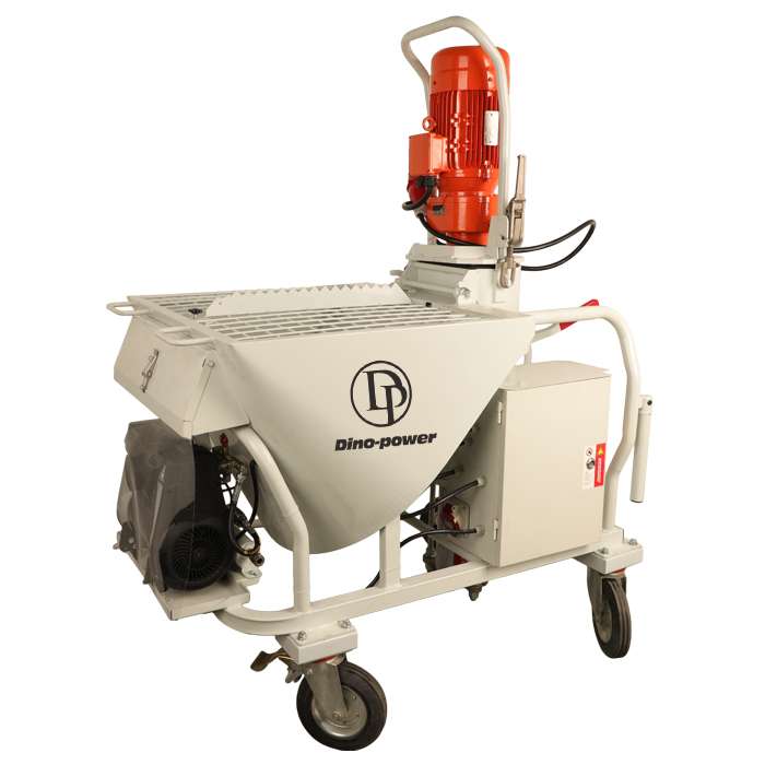 M6 Plaster Spraying Pump with Mixer Compressor and Water pump - Image 4