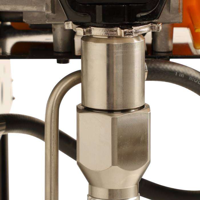 T25H Electric Airless Sprayer with static v-packing 2.4L/min Hi-trolley - Image 5